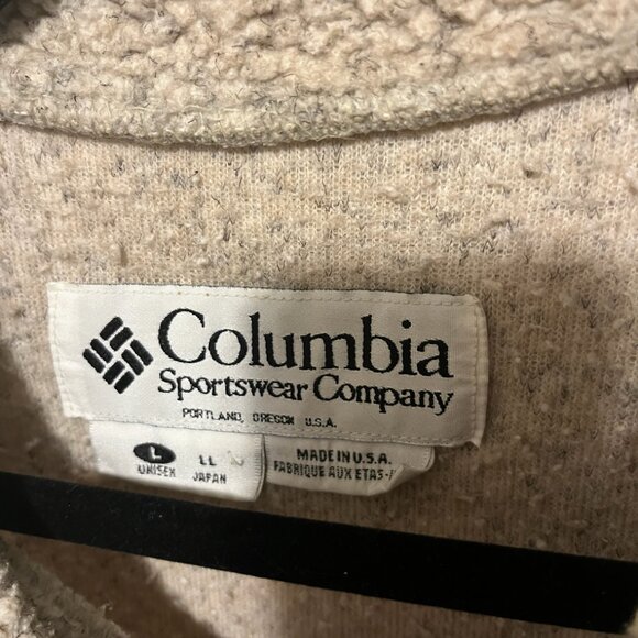 Vintage Columbia Sherpa Sweater - L - Picture 3 of 5